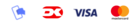 Vi modtager MobilePay, Dankort, Visa & MasterCard