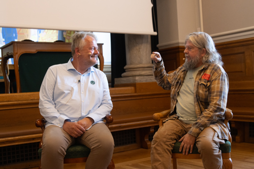 Lars Ejby Pedersen i samtale med Anders Lund MAdsen